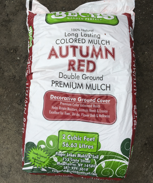 Autumn Red Mulch – Bagged