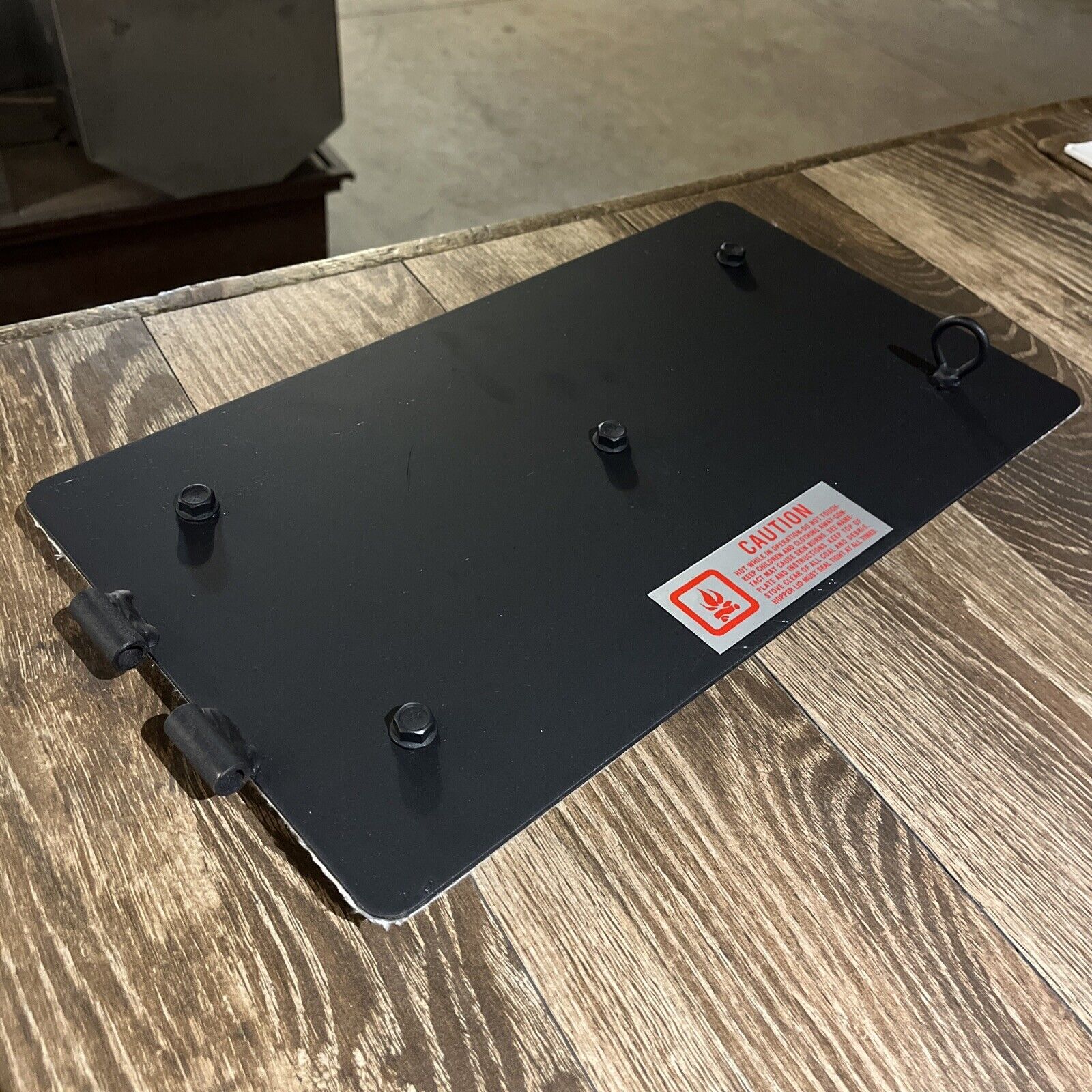 Hitzer 3095 Coal Stove Hopper Lid Complete (Old Style Steel) The