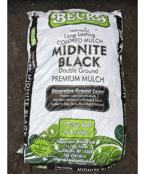 Midnite Black Mulch – Bagged
