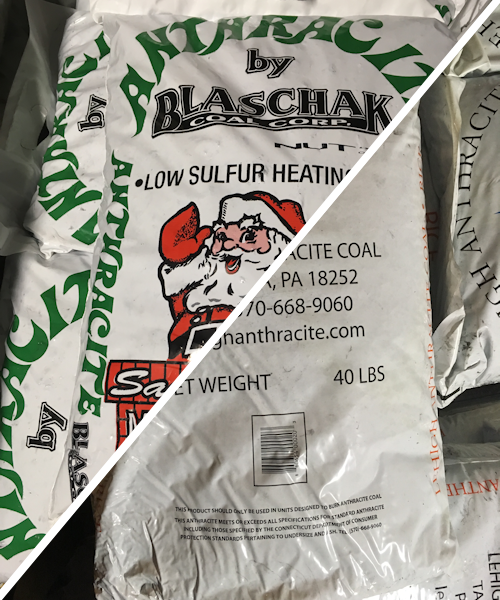Bagged Coal (Nut) – Individual 40# Bags **PICKUP ONLY**