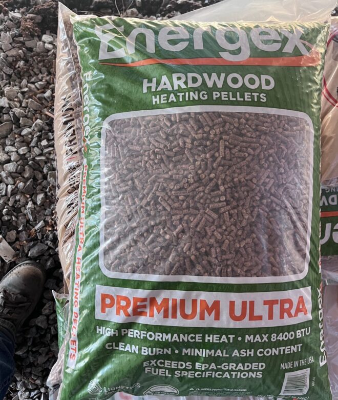 Energex Ultra Premium Wood Pellets- Bagged Ton